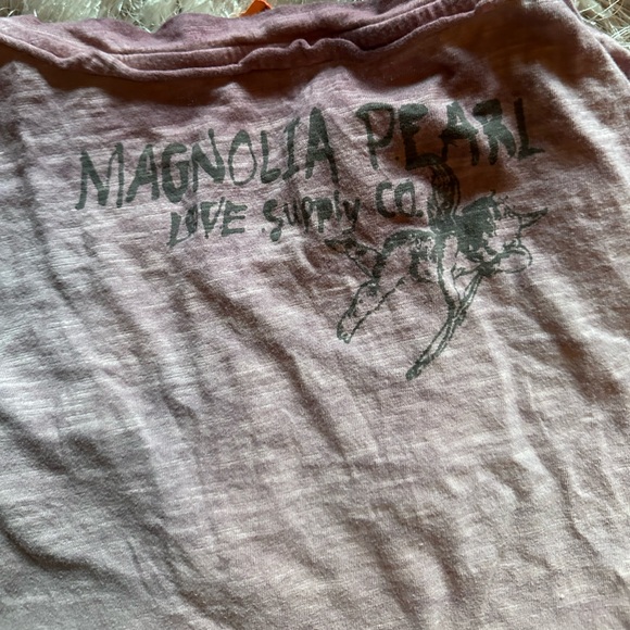 Magnolia Pearl Julien Henley Tee - Picture 7 of 9